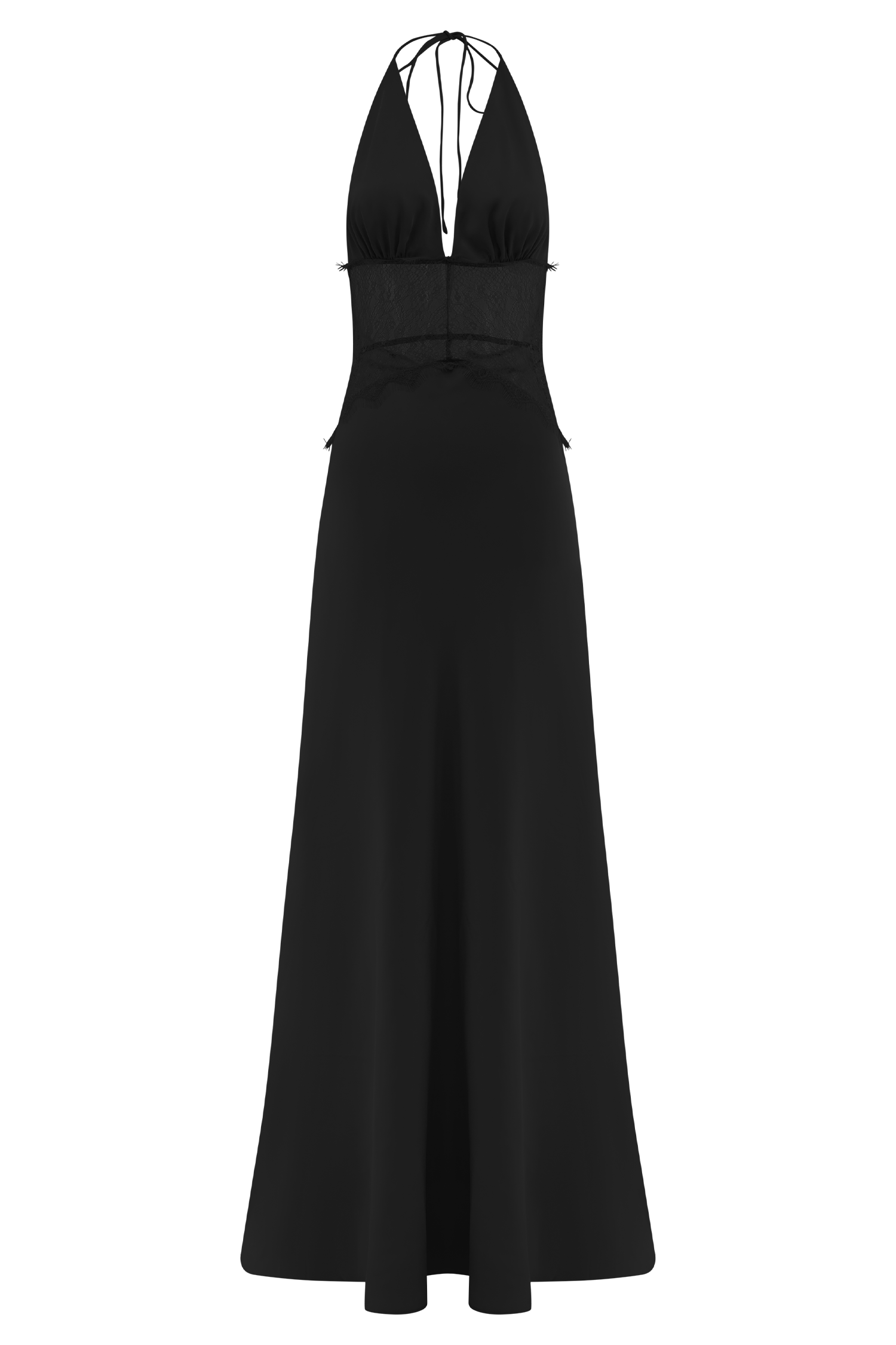 Velina - Vestido em renda e cetim