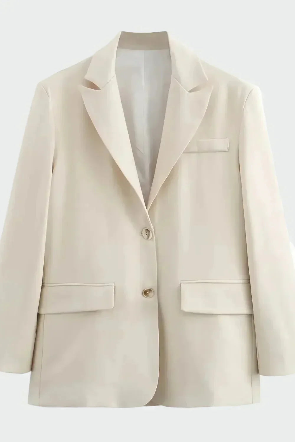 Casaco Oversized com Linha Moderna