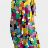 Ana - Vestido Fluido com Estampa — vista 6