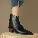 Camila - Botins de Luxo com Salto Baixo — vista 7