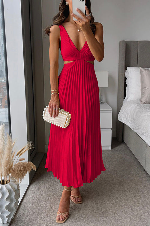 Camila - Vestido Sem Mangas Midi — vista 8