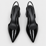 Sasha | Slingbacks de Salto Geométrico