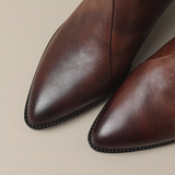 Camila - Botins de Luxo com Salto Baixo — vista 10