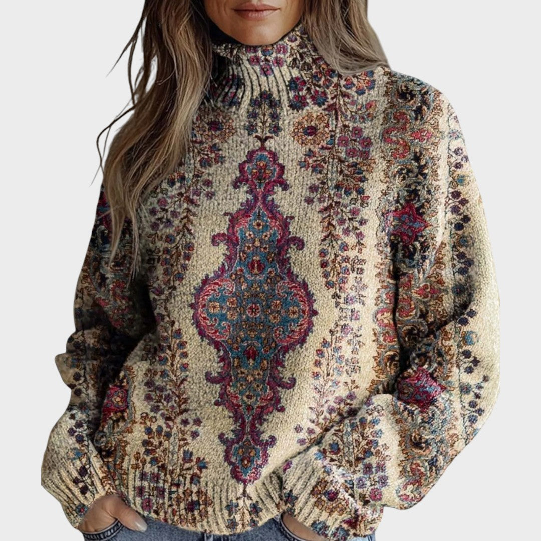 Cátia - Camisola de Malha Artística