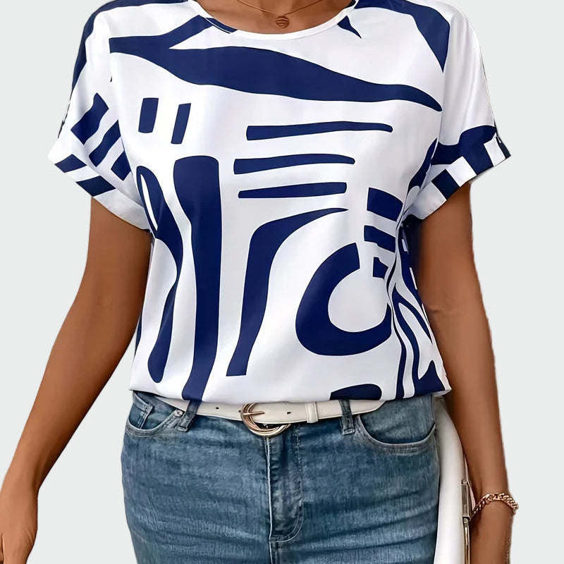 Blusa elegante de verão