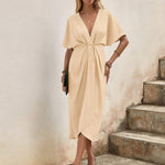 Caia - Vestido Midi Envelope — vista 9