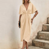 Caia - Vestido Midi Envelope — vista 9