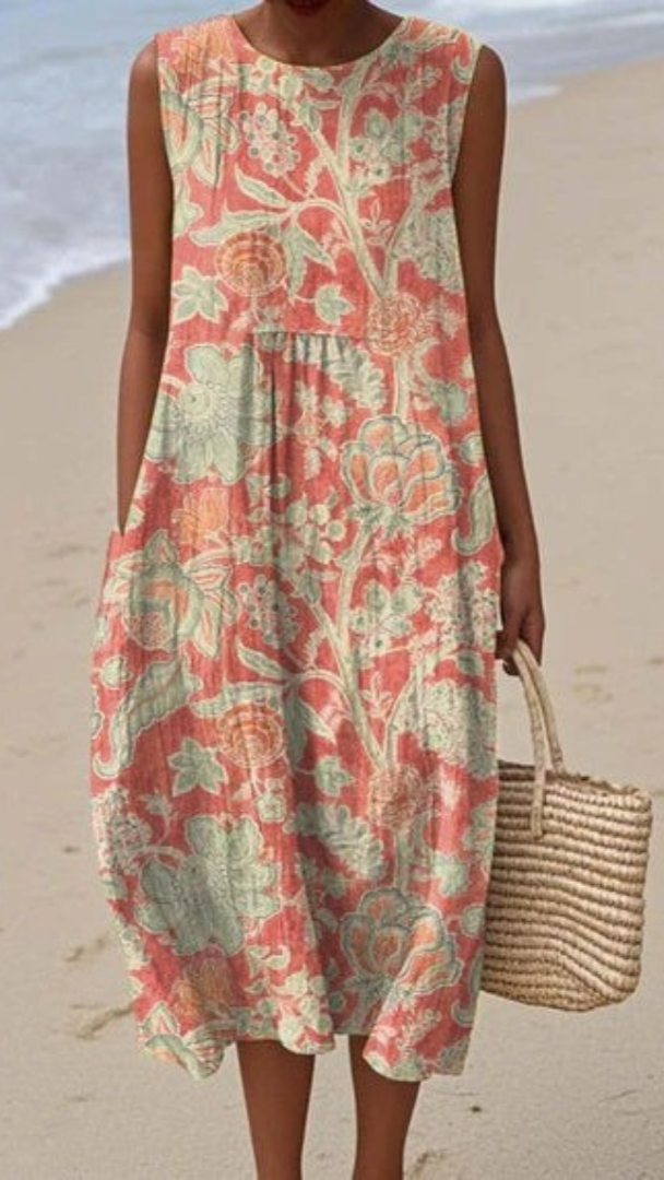 Elis - Vestido floral vintage — vista 2