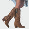 Botins de couro confortáveis