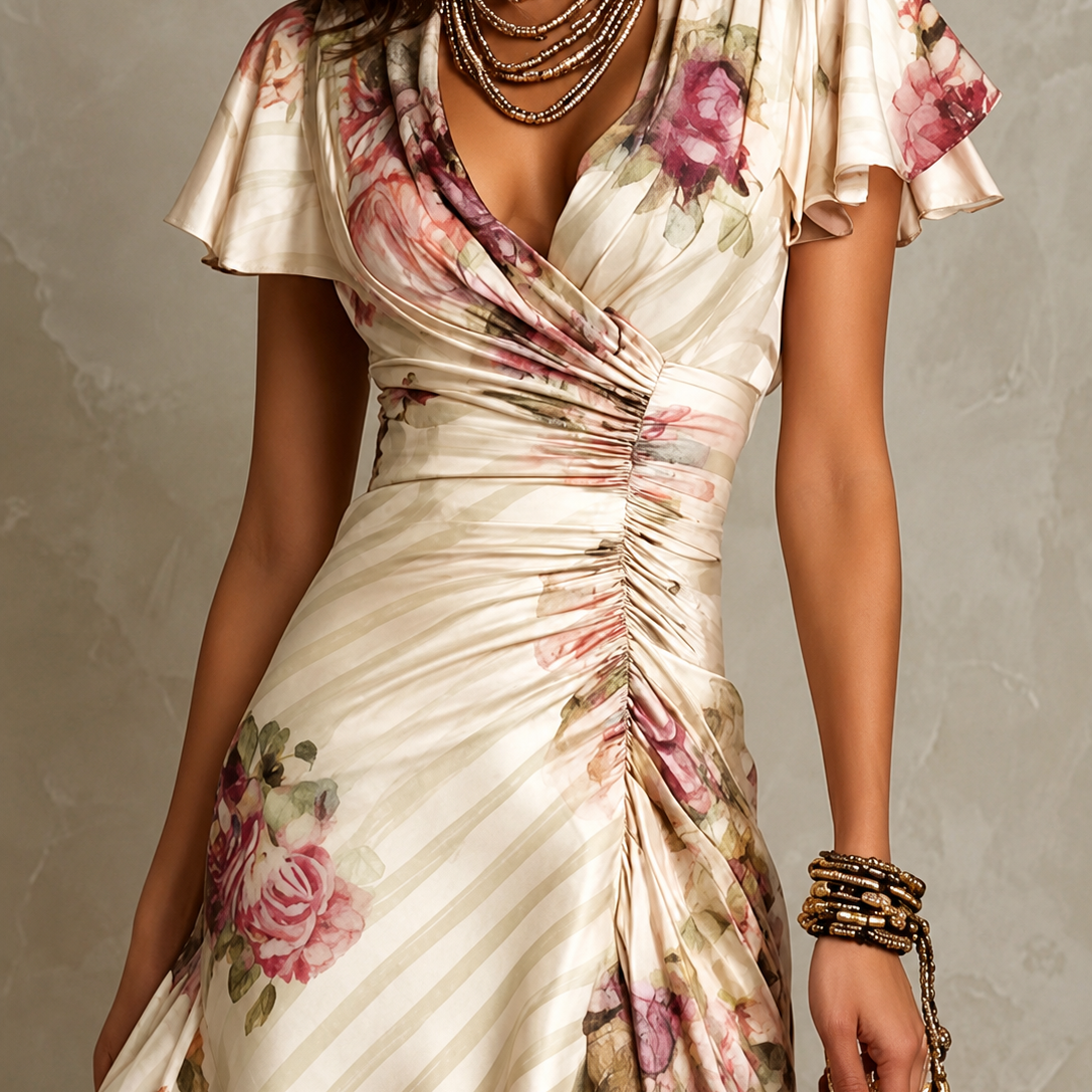 Serafina - Vestido Midi Floral