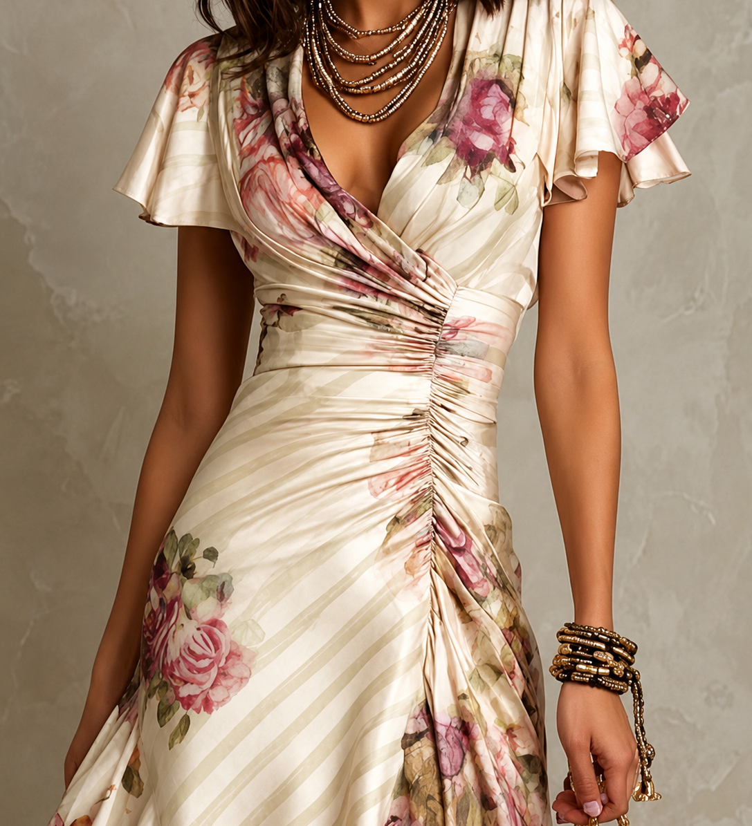 Serafina - Vestido Midi Floral