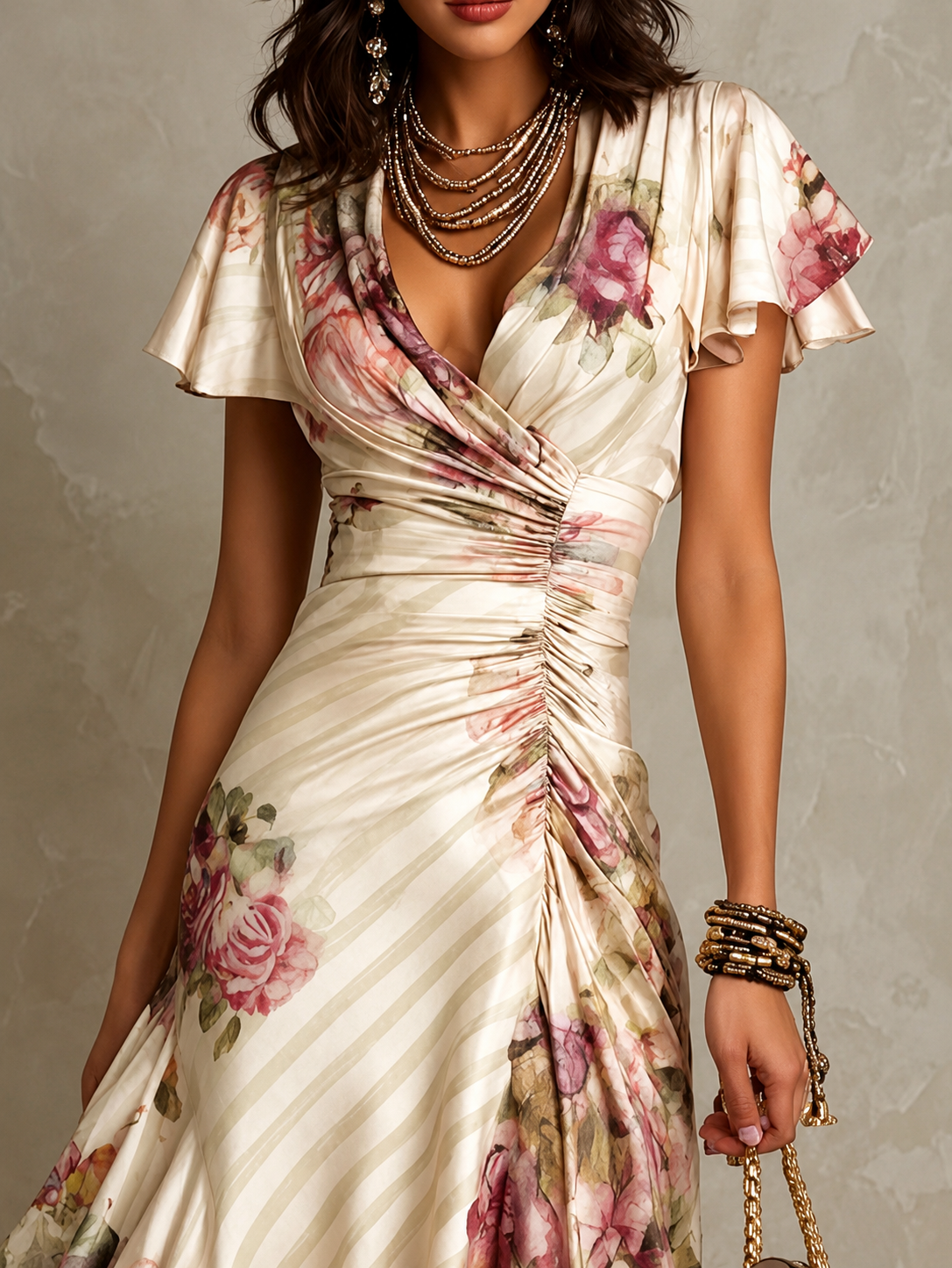 Serafina - Vestido Midi Floral