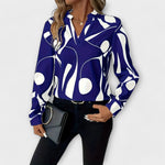 Catarina - Blusa elegante de manga comprida — vista 4
