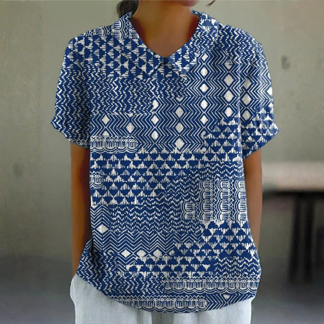 Ana - Camisa com Estampa Tribal