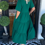 Carlota - Vestido Maxi com Movimento — vista 3