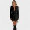Vestido blazer com decote em V — vista 6