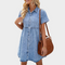 Vestido de Jeans Diário — vista 2