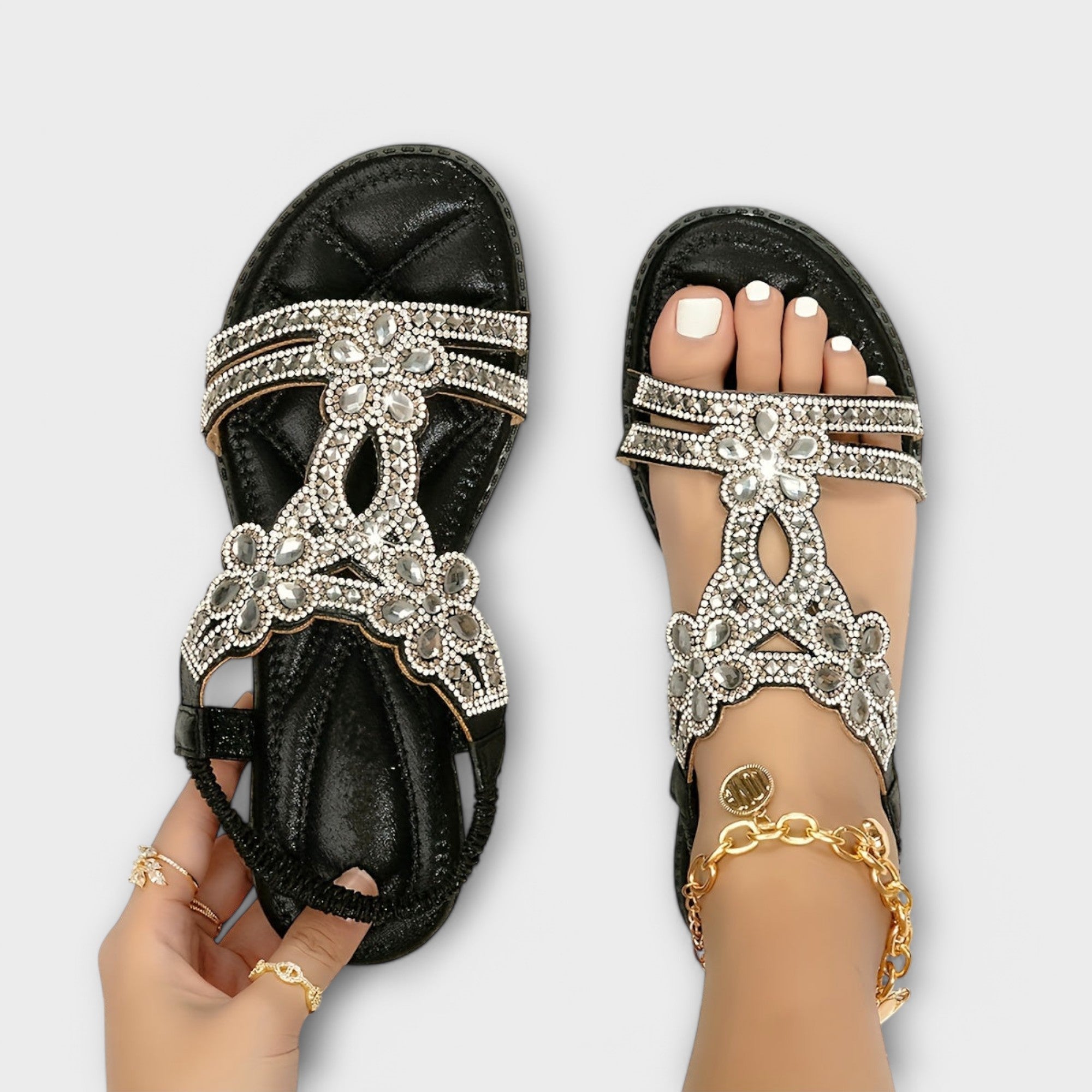 Rosalie - Sandálias ortopédicas com estilo boho