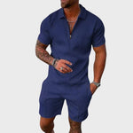 André - Conjunto de Camisa Polo e Calções — vista 3