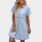 Vestido de Jeans Diário — vista 3