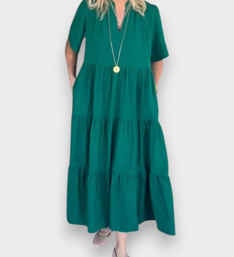 Carlota - Vestido Maxi com Movimento