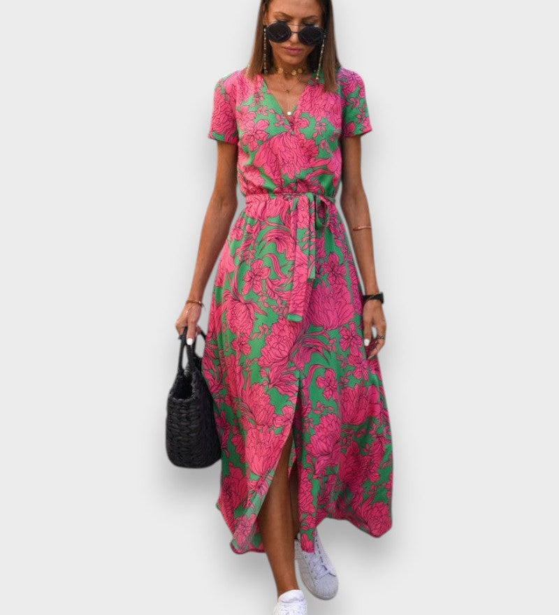 Amélia - Vestido Midi Floral
