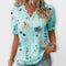 Emília - Blusa com decote em V — vista 13