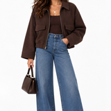 Carlota | Blusão com Bolsos de Aba