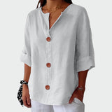 Blusa casual com textura — vista 2