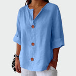Blusa casual com textura — vista 8