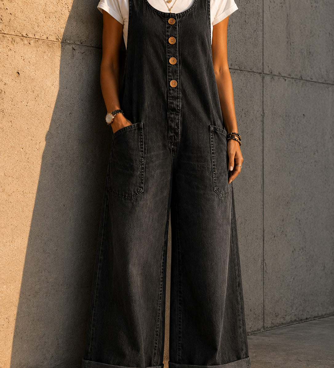 Celestina - Macacão Wide Leg — vista 2