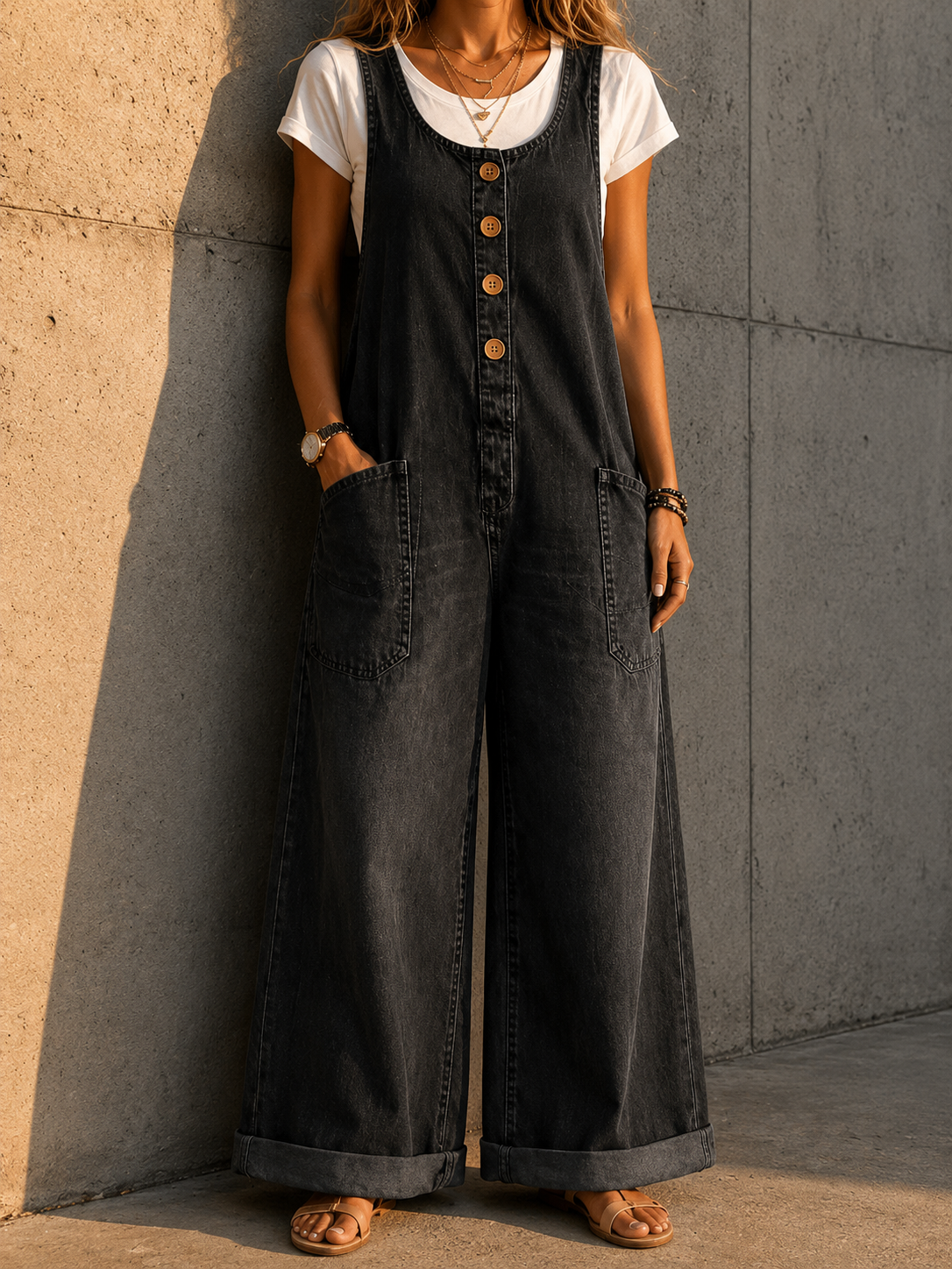 Celestina - Macacão Wide Leg — vista 2