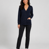 Madalena | Cardigan Clássico com Decote em V