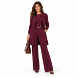 Teresa | Conjunto de Malha de 3 Peças