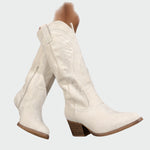 Botas ocidentais bordadas e elegantes — vista 2