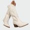 Botas ocidentais bordadas e elegantes — vista 2
