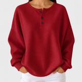 Luísa | Top Henley com Textura Favo