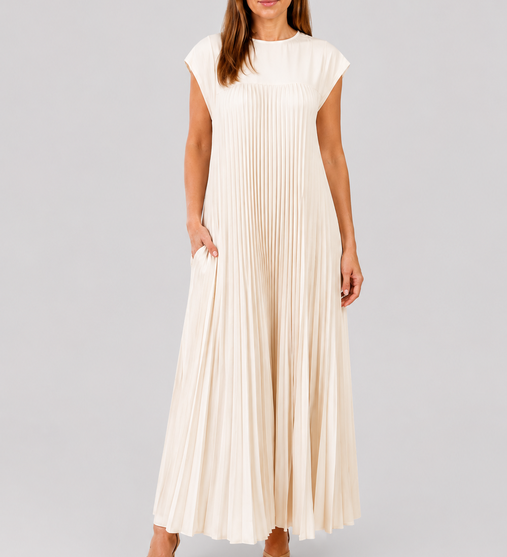 Fernanda - Vestido Plissado Conforto