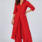 Constança | Conjunto Fluido de Camisa e Calças