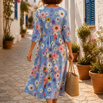 Mel - Vestido Midi Confortável e Elegante — vista 2