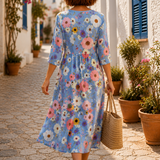 Mel - Vestido Midi Confortável e Elegante — vista 2