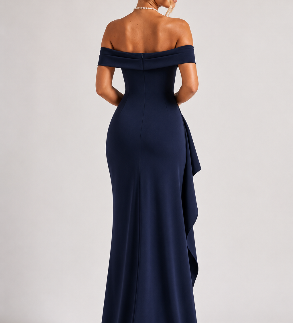 Alexandra - Vestido Longo Ombro a Ombro
