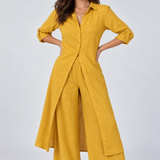Constança | Conjunto Fluido de Camisa e Calças