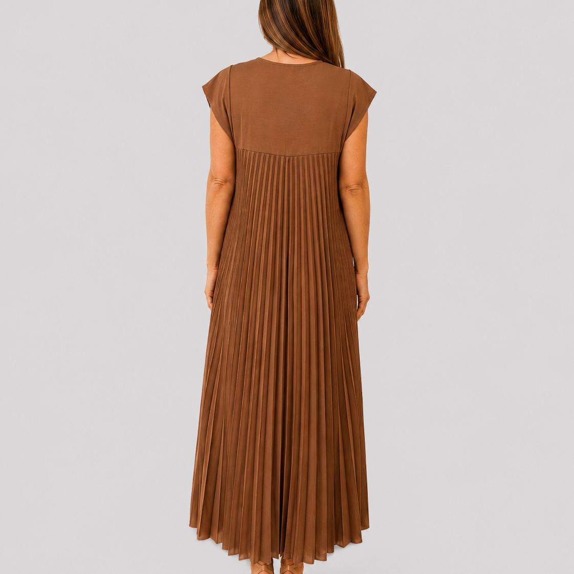 Fernanda - Vestido Plissado Conforto — vista 4