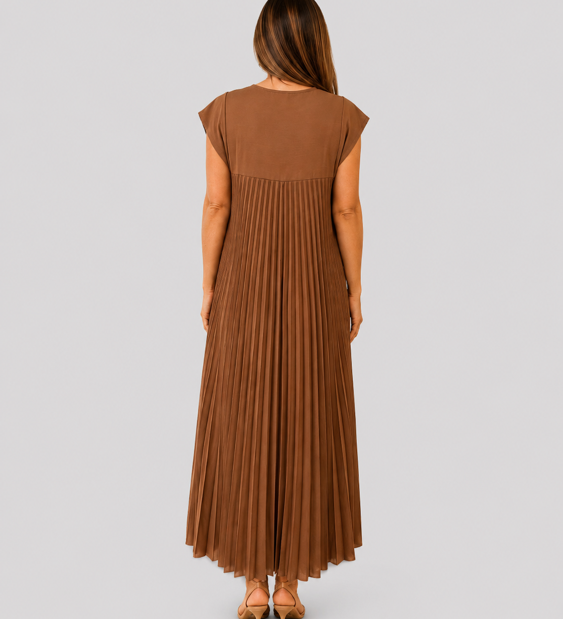 Fernanda - Vestido Plissado Conforto — vista 4
