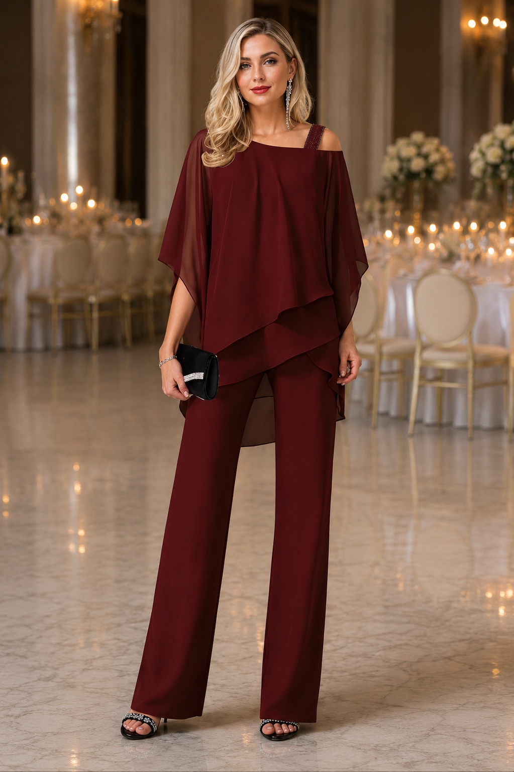 Bianca - Elegância Atemporal Ombros à Mostra — vista 2