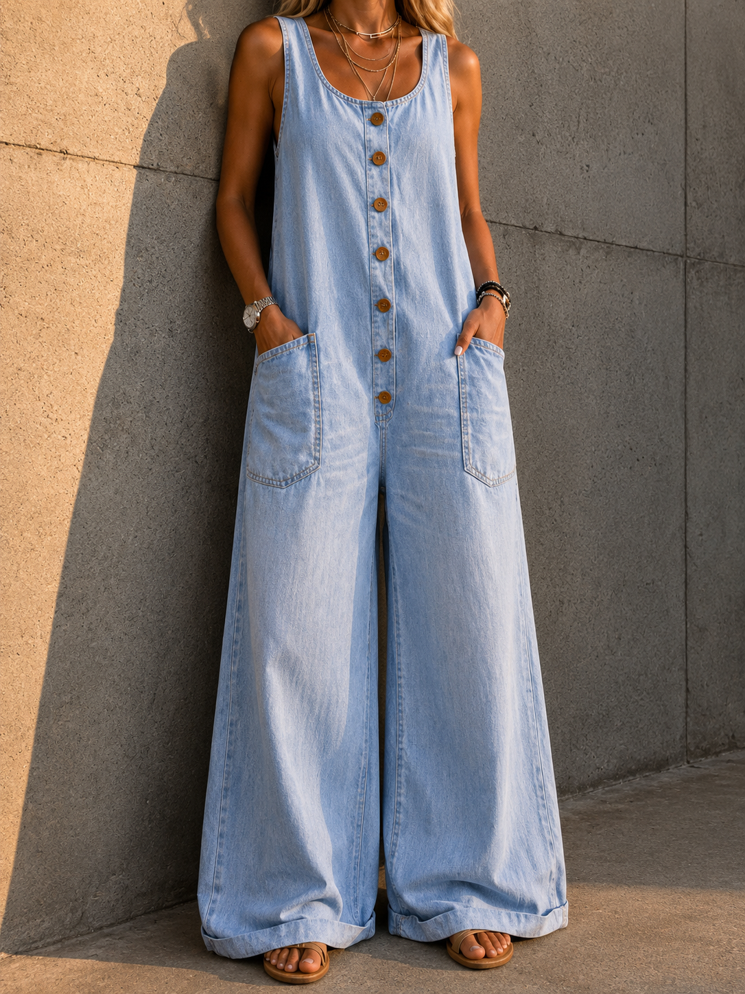 Celestina - Macacão Wide Leg — vista 3