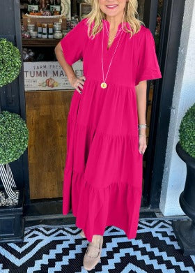 Carlota - Vestido Maxi com Movimento