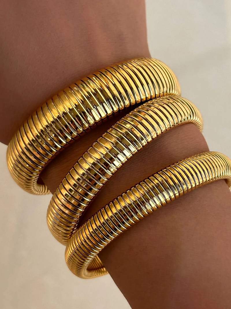 Bracelete canelada — vista 6