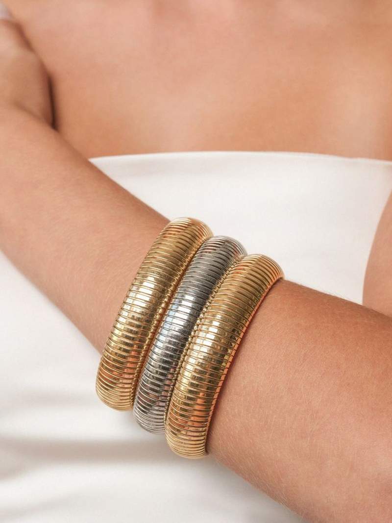 Bracelete canelada — vista 5